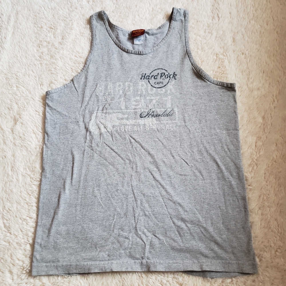Hard Rock Cafe Light Grey Tank Top